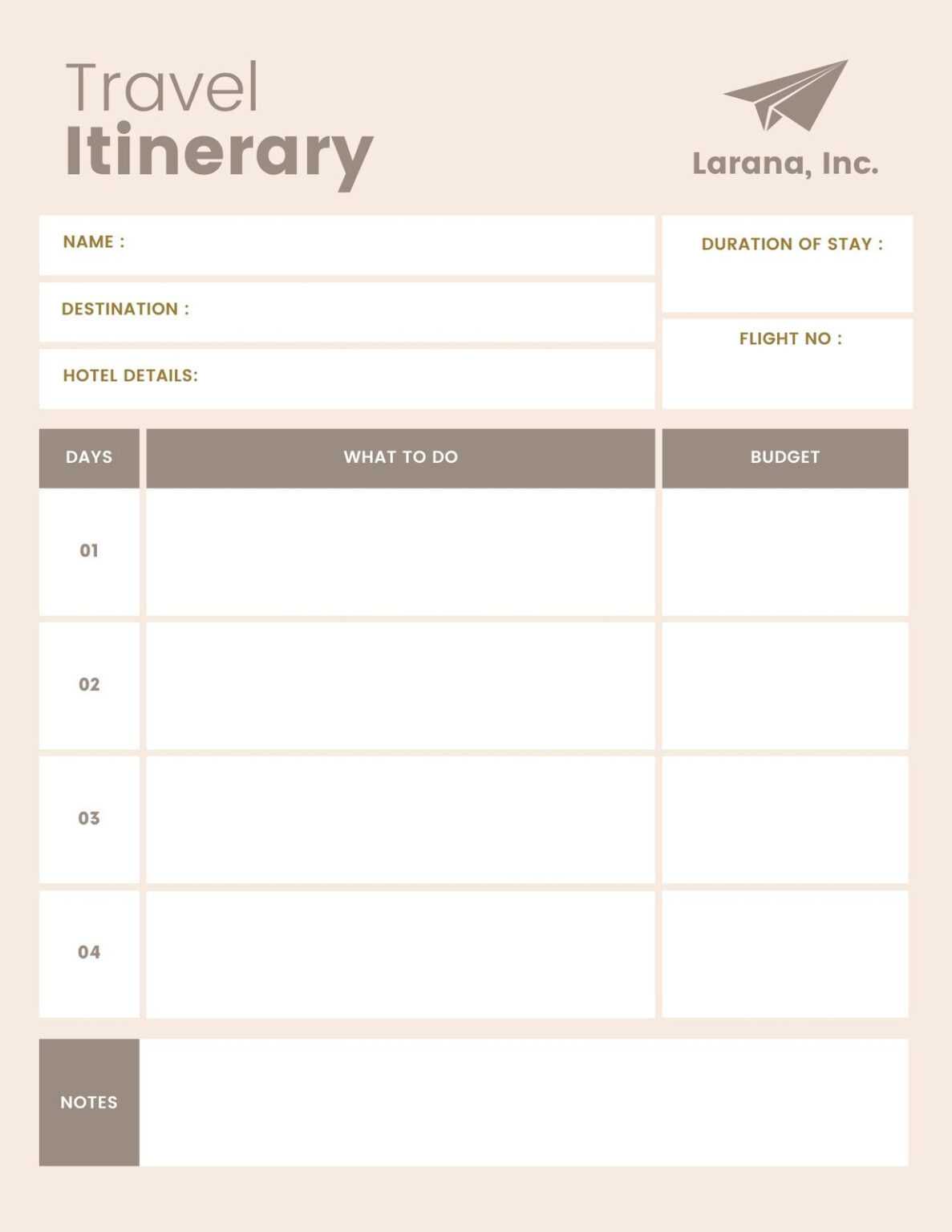 Design your own vacation planner with free, customizable Canva templates.